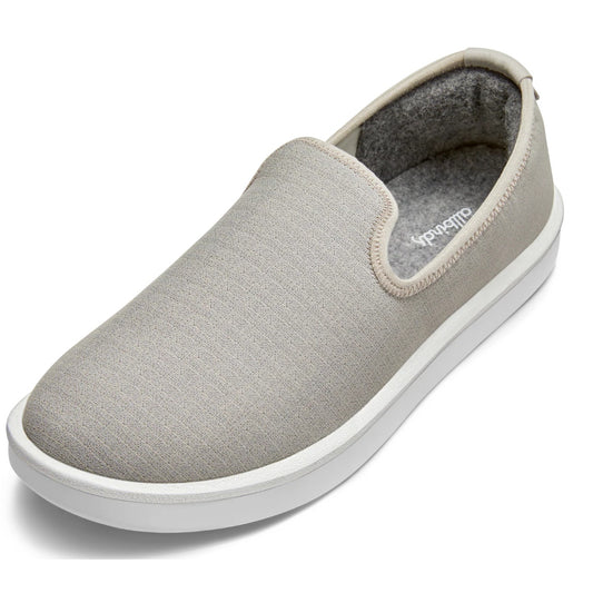 AllBirds Men's Wool Lounger Woven Slip On Size 9 Pewter Grey NWB
