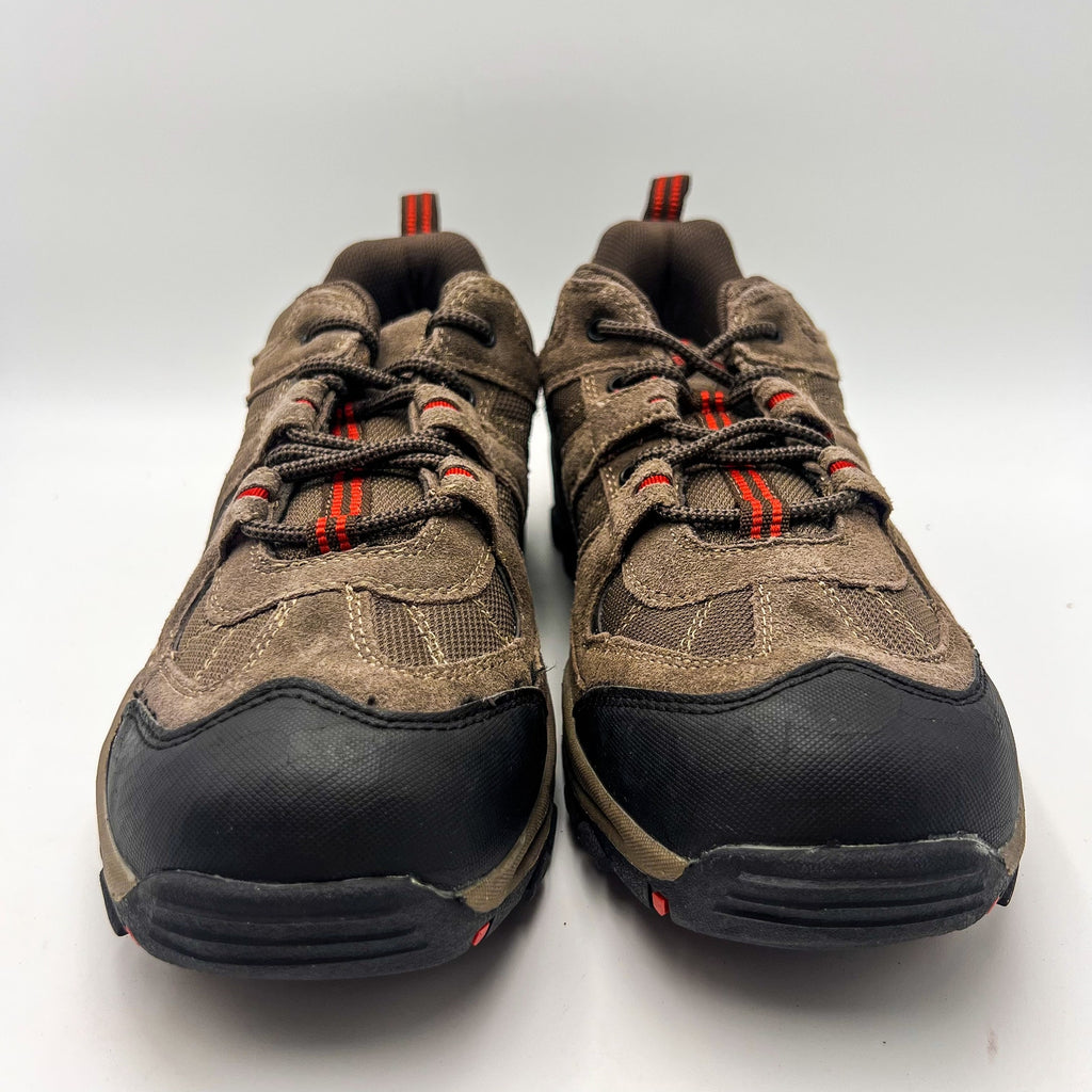 NEVADOS Mens Boomerang ll Low Hiking Sneakers Size 13 EU 47.5 Tan Leather NWOB