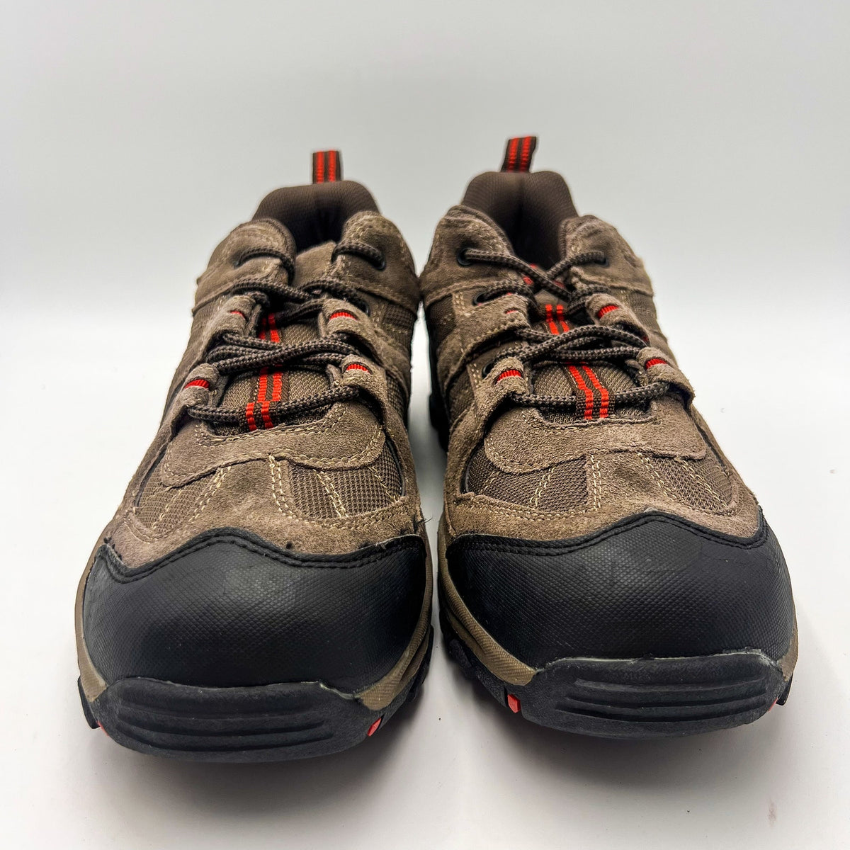 NEVADOS Mens Boomerang ll Low Hiking Sneakers Size 13 EU 47.5 Tan Leather NWOB