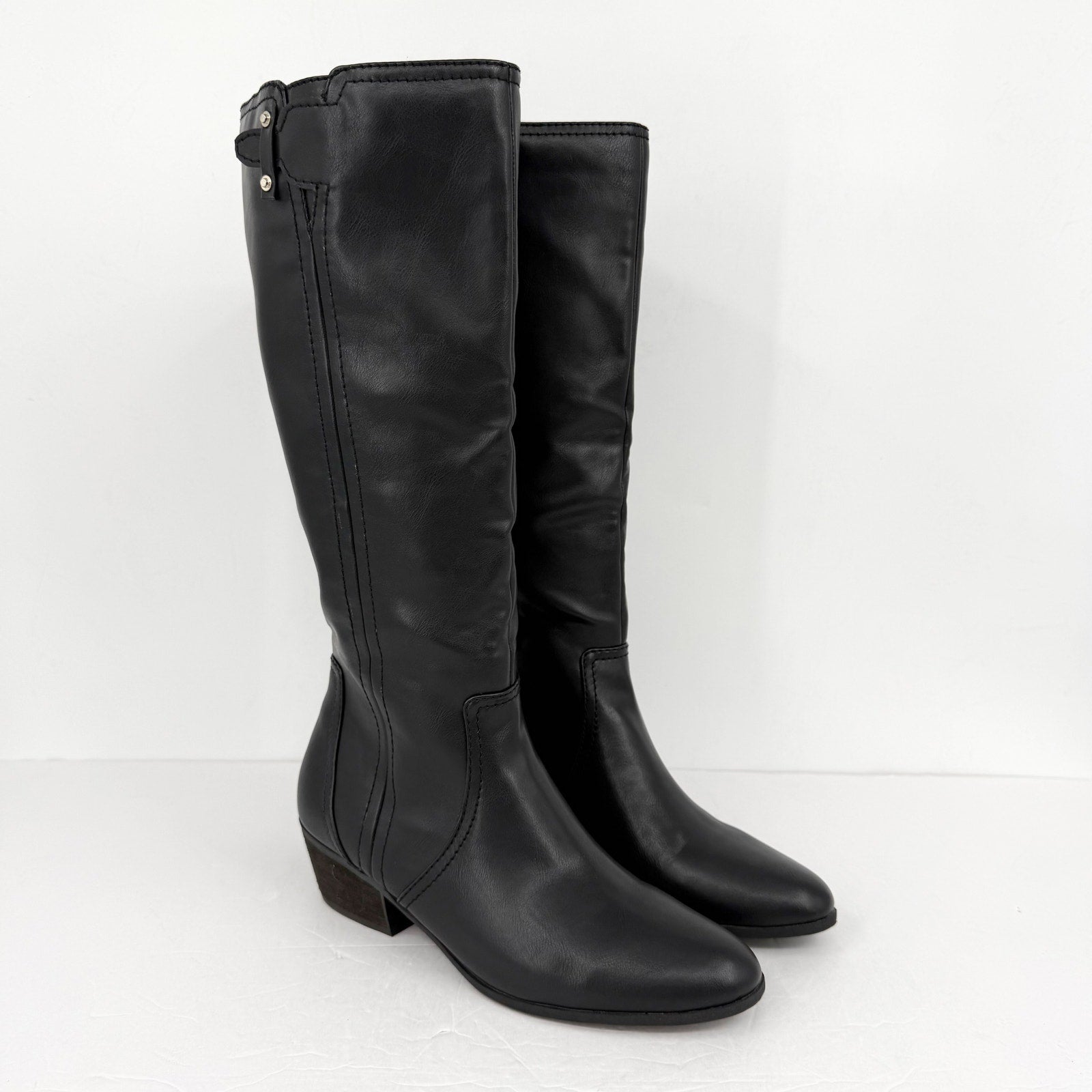 Dr. Scholls Womens Brillaince Knee High Boots US 11 M EU 42 Black NWOB