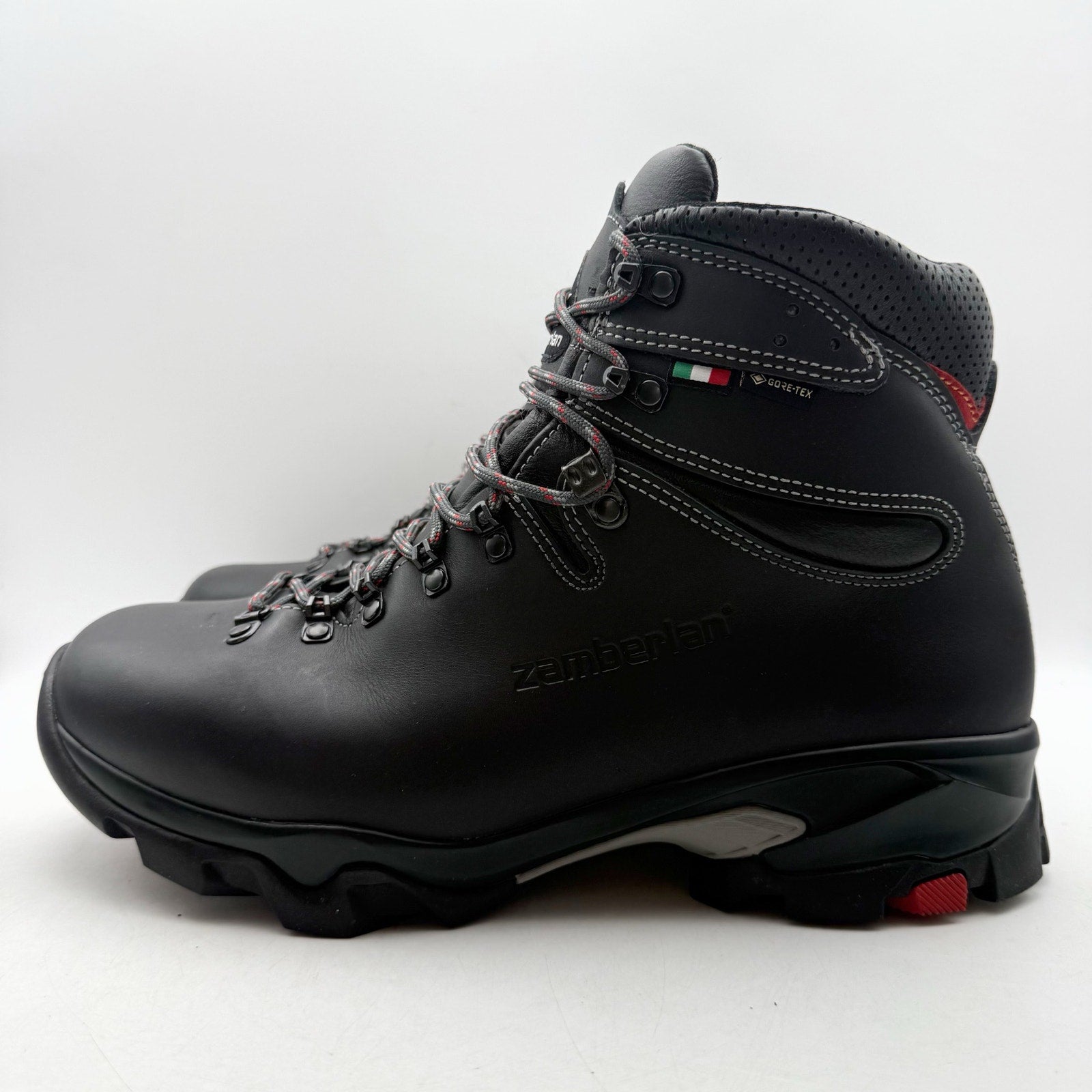 Zamberlan Mens Vioz GTX Hiking Boots US 11 Dark Grey Waterproof NWT