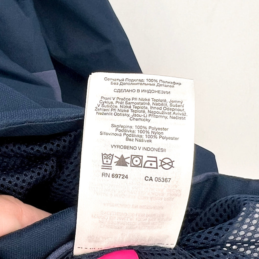 COLUMBIA Women's Hikebound II Rain Jacket XXL Navy Blue Waterproof NWT