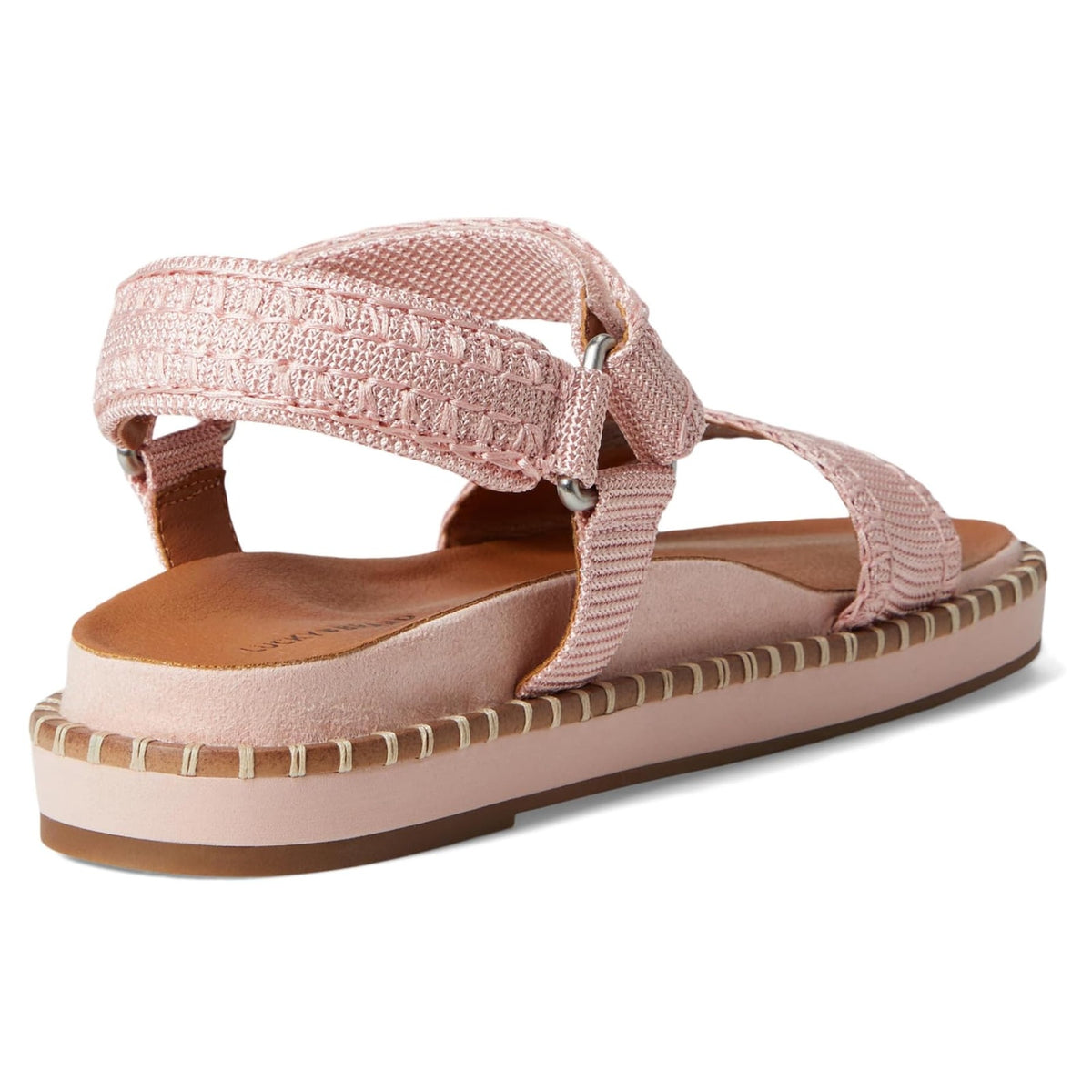 Lucky Brand Womens Ullaniah Platform Sandals Size 7M Pink Blush Ankle Strap NIB