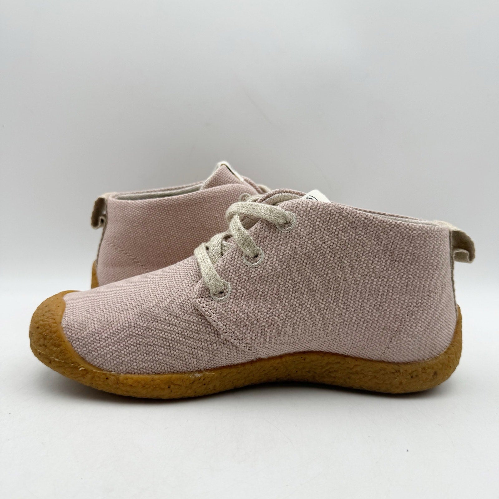 KEEN Womens Mosey Chukka Shoes US 6 EU 36 Fawn Beige Canvas NWOB