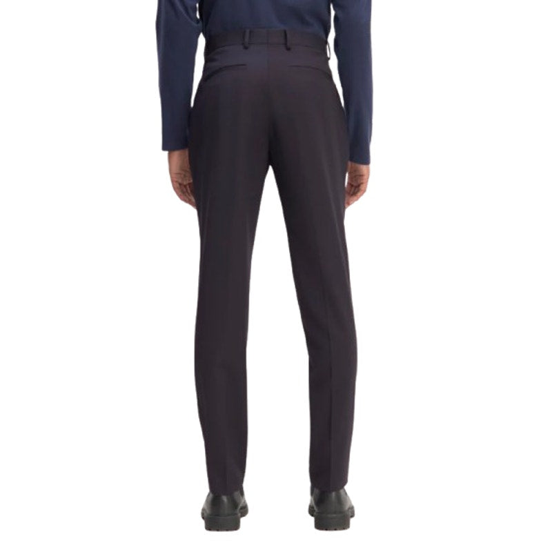 EVERLANE Men's Italian Wool Slim Dress Pants 30x30 Navy Blue Flat Front NWT