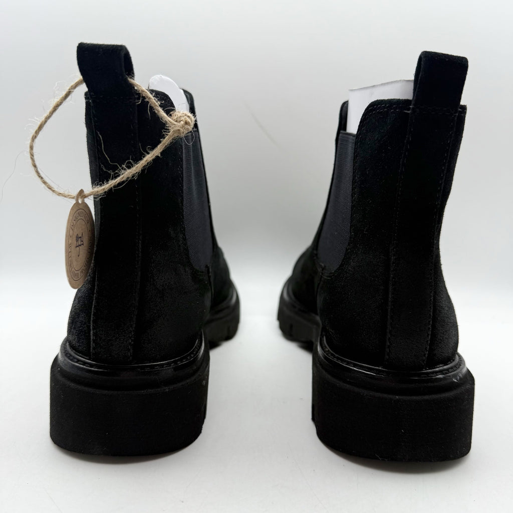 Sofft Womens Samira Chelsea Ankle Boots Size 9 M EU 39.5 Black Suede NIB