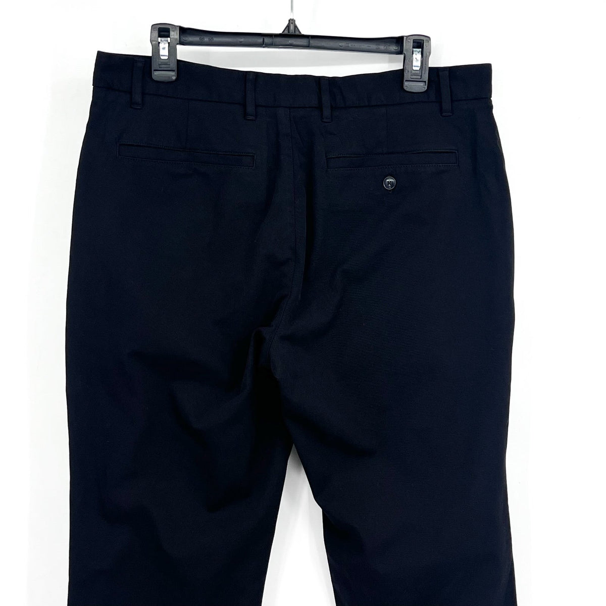 EVERLANE Uniform Men's Performance Chino Pants 34x30 Black Slim Fit NWT