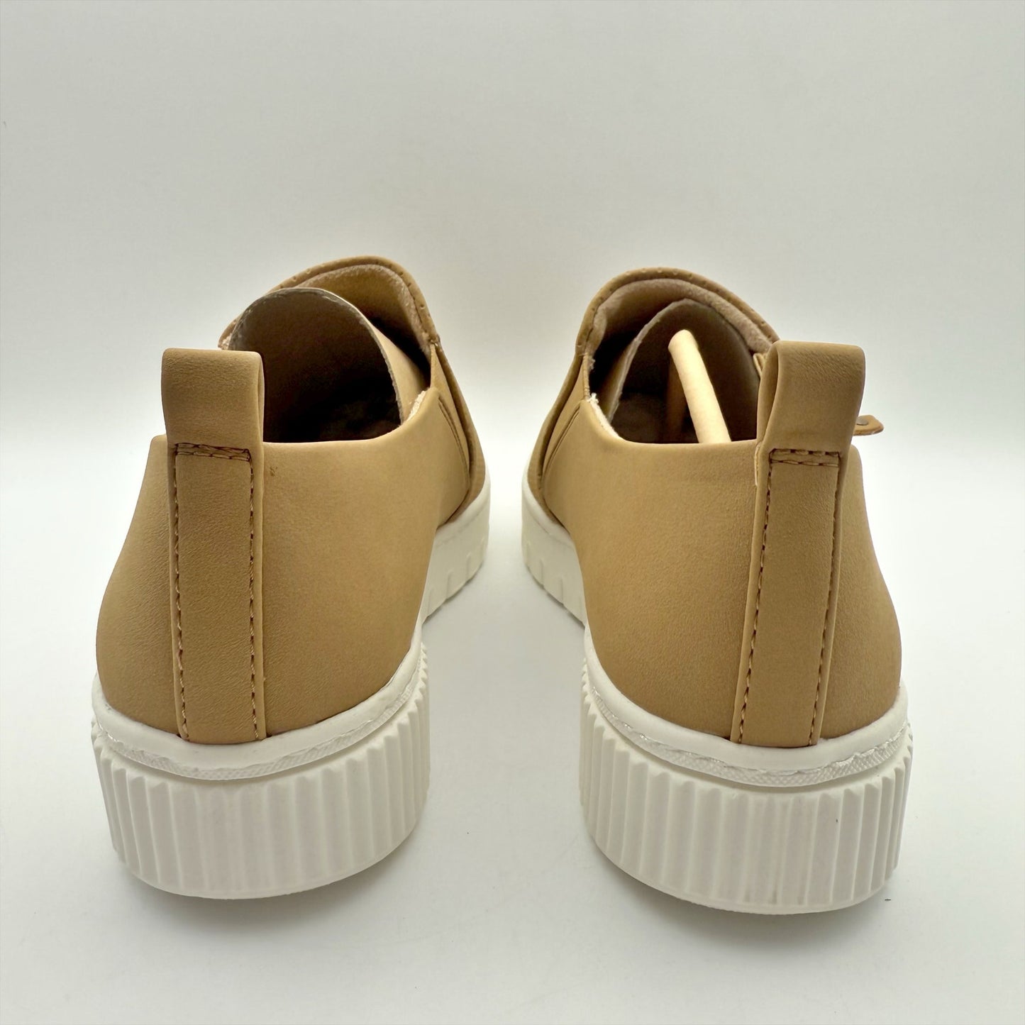 Soul Naturalizer Womens Turner Loafers US 9.5 M EU 40.5 Brown Beige Slip On NIB