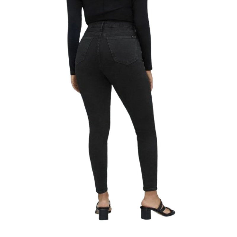 EVERLANE Women's The Way-High Curvy Skinny Jeans Size 27 Crop US 4 Black NWT