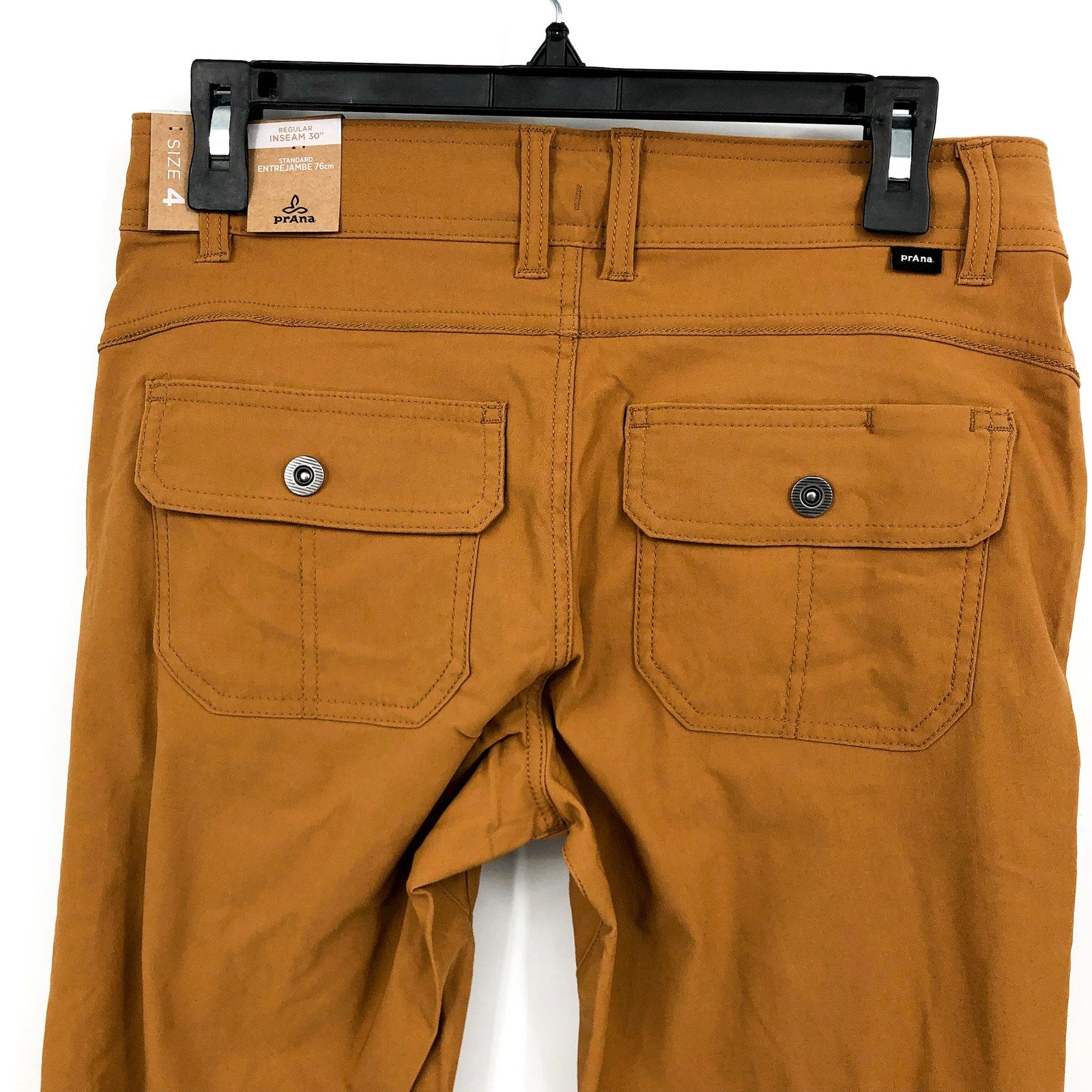 PRANA Women's Halle Straight Pants II Size 4 Reg Tan Earthbound NWT