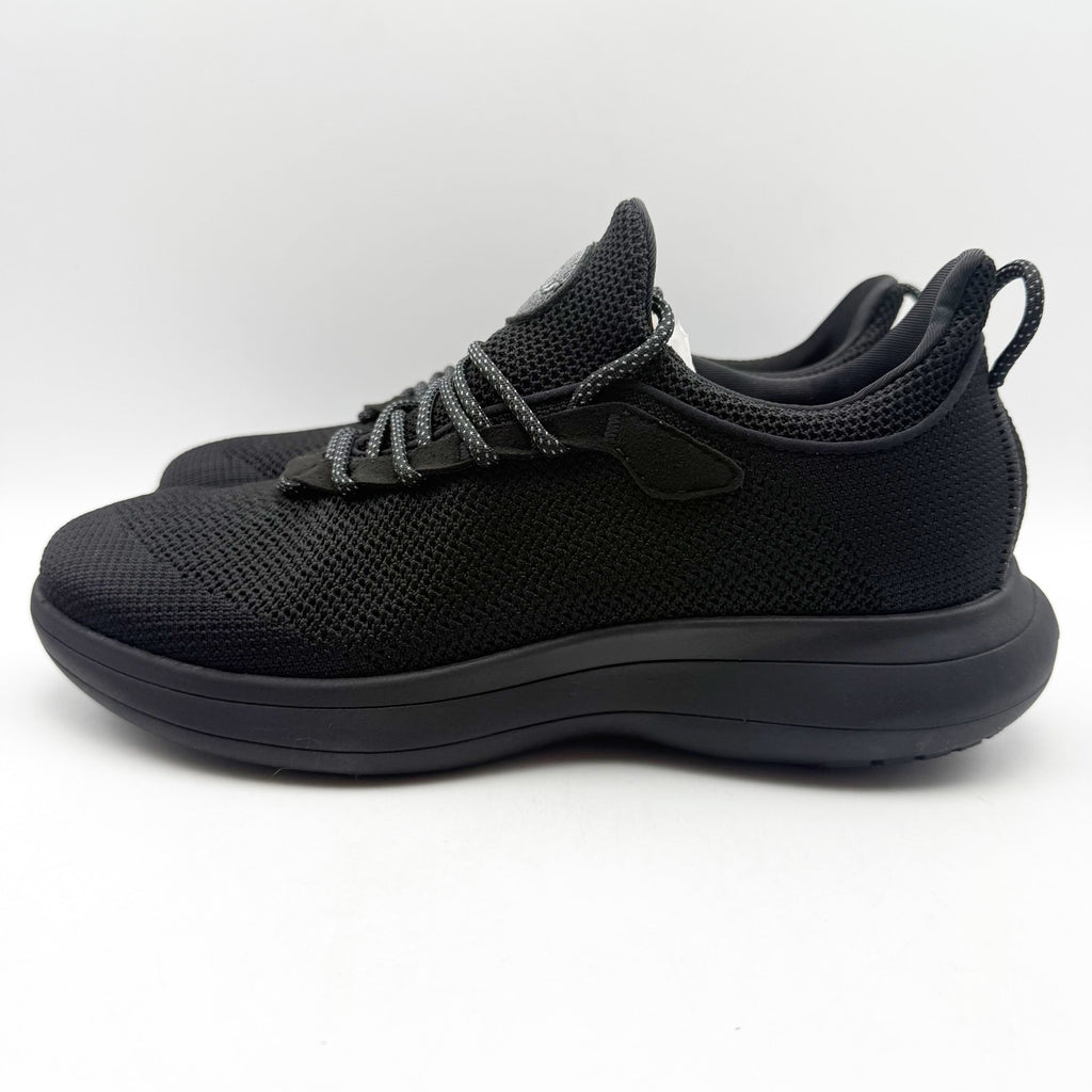 Snibbs Mens Orbit Work Sneakers US 14 EU 49 Black Soft Toe Shoes SR Slip On NIB