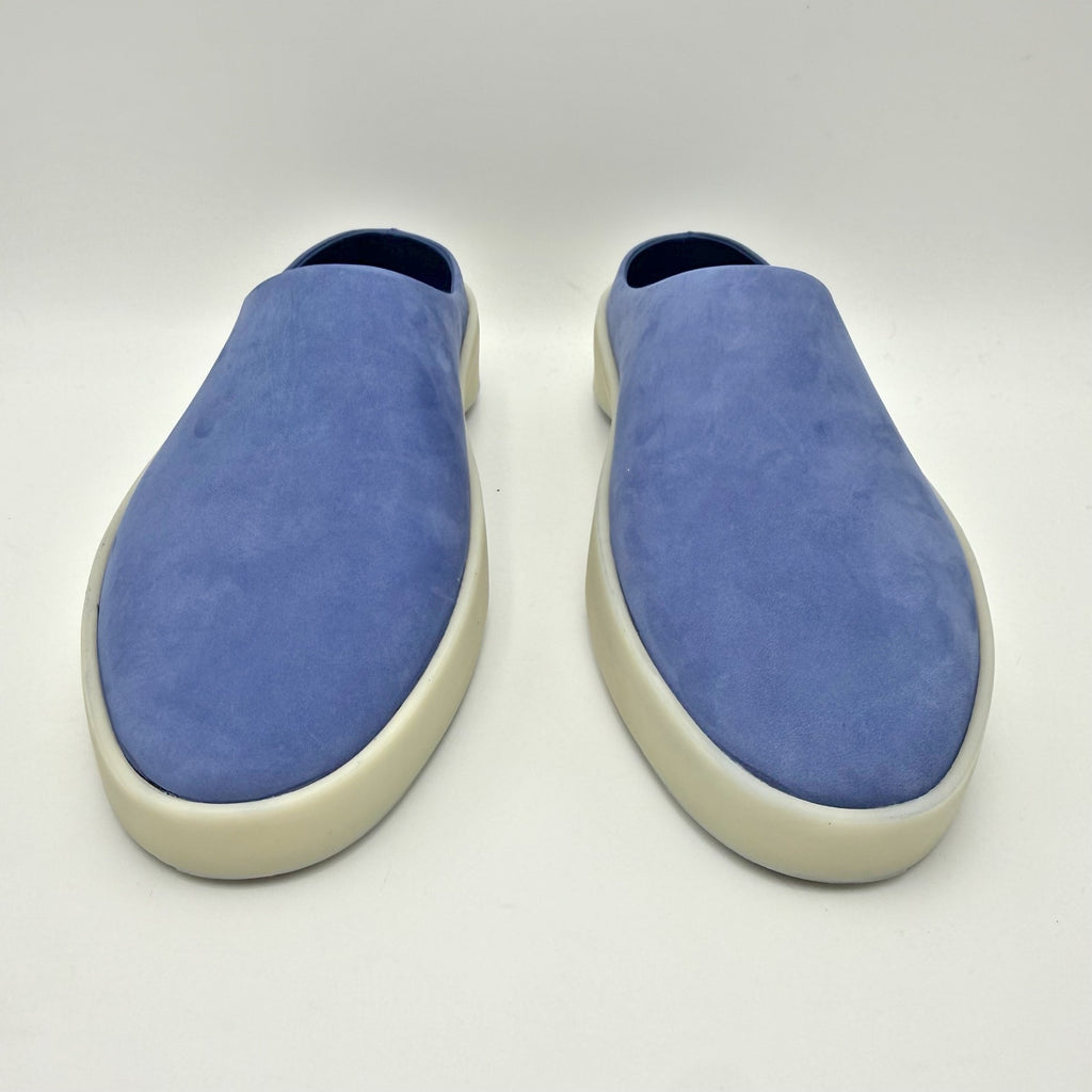 Wolf & Shepherd Cruise Mule Slip On Shoes Womens 7.5 Mens 9 Blue White NIB