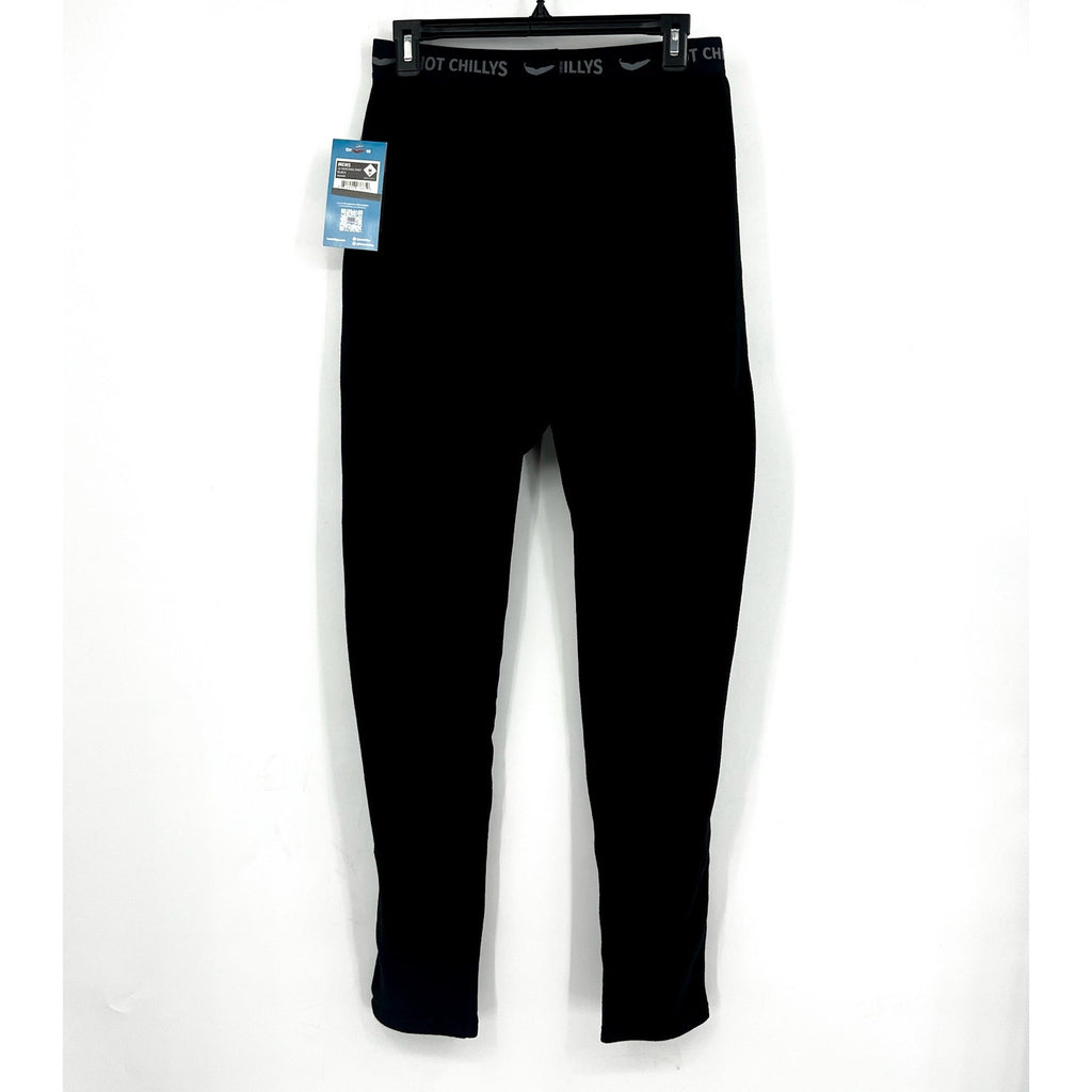 HOT CHILLYS Men's La Montaña Bottom Base Layer Medium Black Fleece NWT