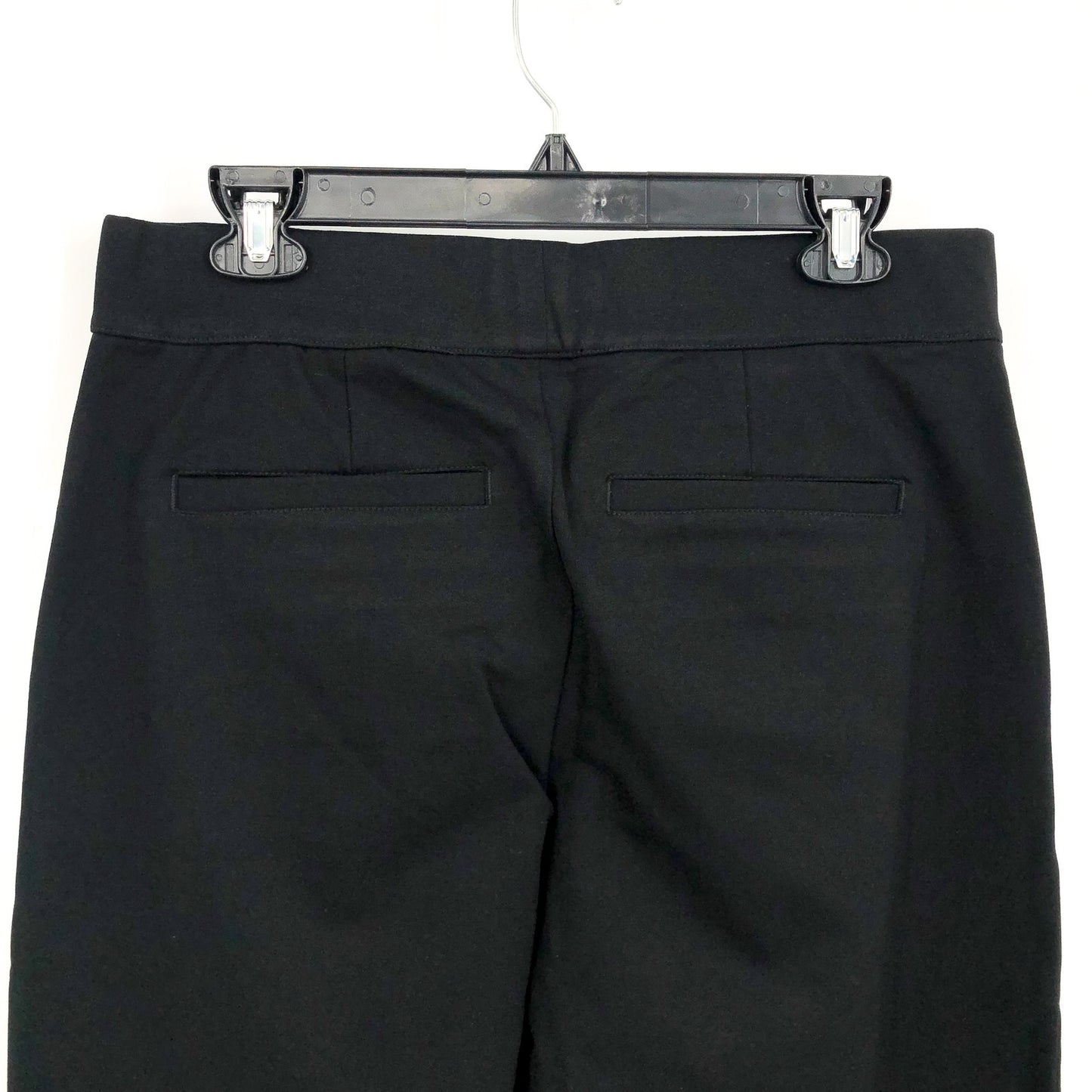 SANCTUARY Womens Runway Ponte Pants XL US 12 Black Pull-On Wide Leg Trouser NWT