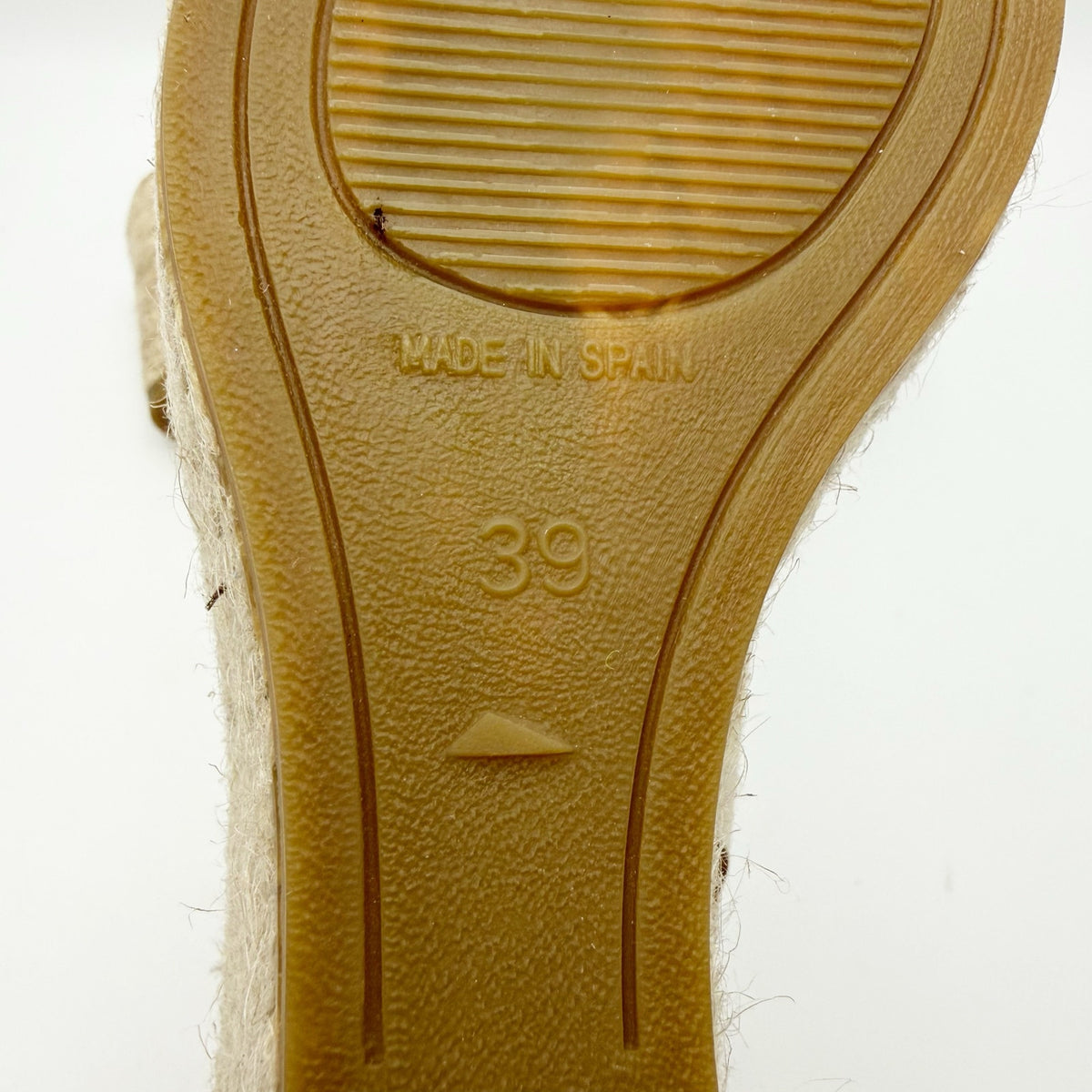 Toni Pons Womens Lugano Espadrille Wedge Sandals EU 39 US Size 8.5 Gold NWOB