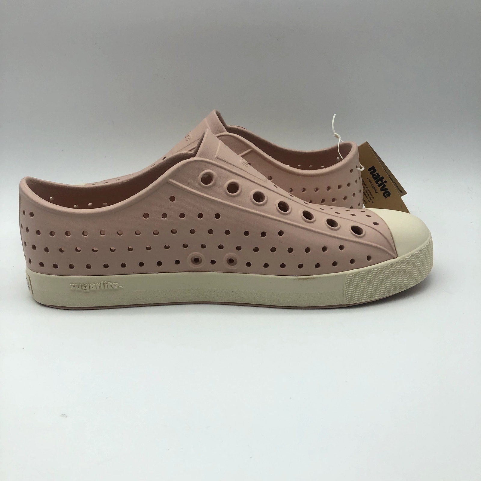 Native Jeffersons Slip On Shoes Mens 8 Womens 10 Chameleon Pink Waterproof NIB
