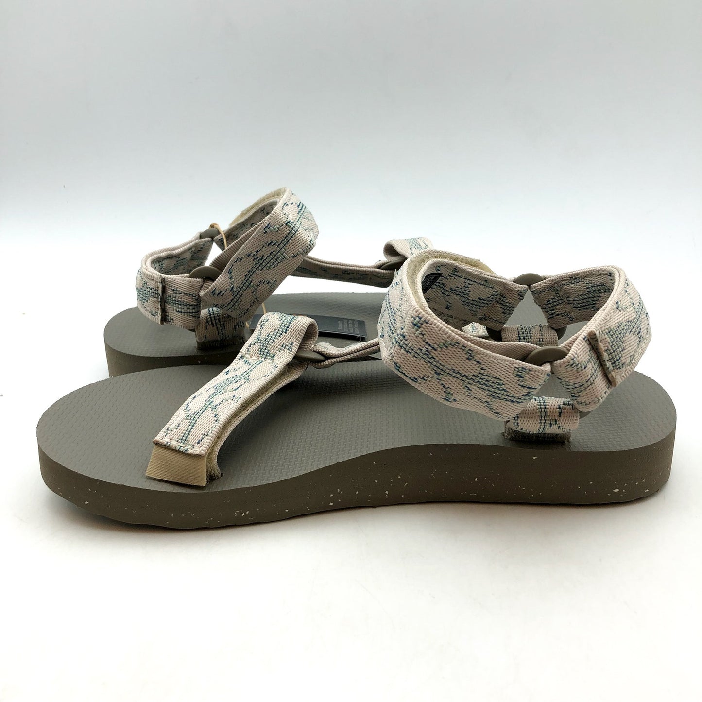 TEVA Womens Original Universal ReLoop Sandals US 8 EU 38 Feather Grey NIB