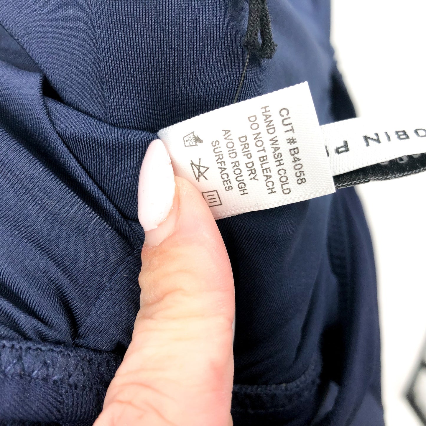 ROBIN PICCONE Ava Scoop Neck Mio One Piece Swimsuit Size 12 Navy Blue NWT