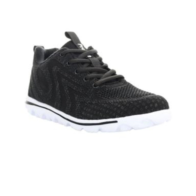 Propet Women's TravelActiv Allay Casual Sneakers Size 6.5 Narrow Black White NIB
