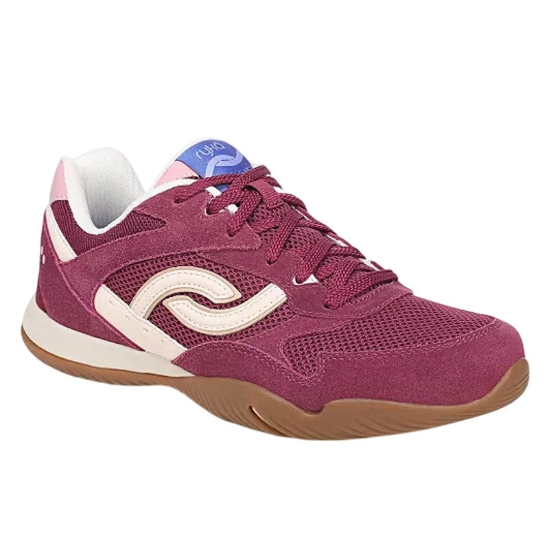 Ryka Womens Candor Casual Sneakers Size 9.5 Wide Berry Pink Purple Suede NWOB