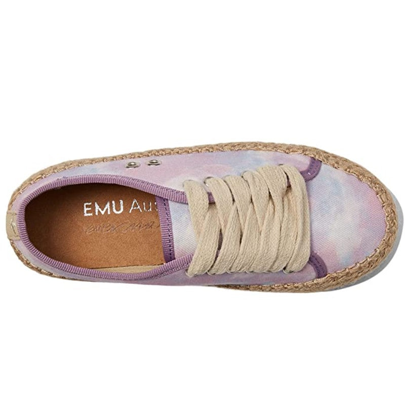 EMU Australia Kids Agonis Teens Sneakers US 4 EU 36 Tye Dye Purple NWOB