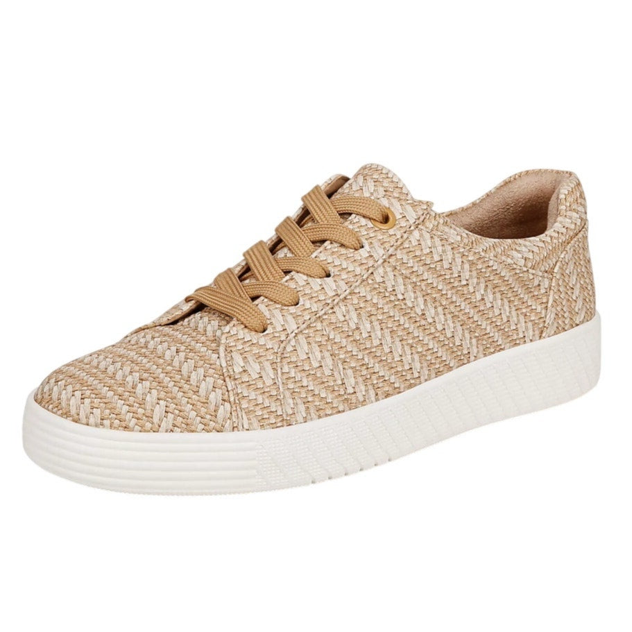 SOUL Naturalizer Womens Neela Sneakers US 8 M EU 38.5 Beige Woven NIB