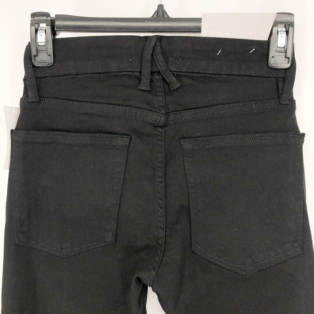 GOOD AMERICAN Womens Good Legs Jeans US 2 26x33 Black Stretch High Skinny NWT