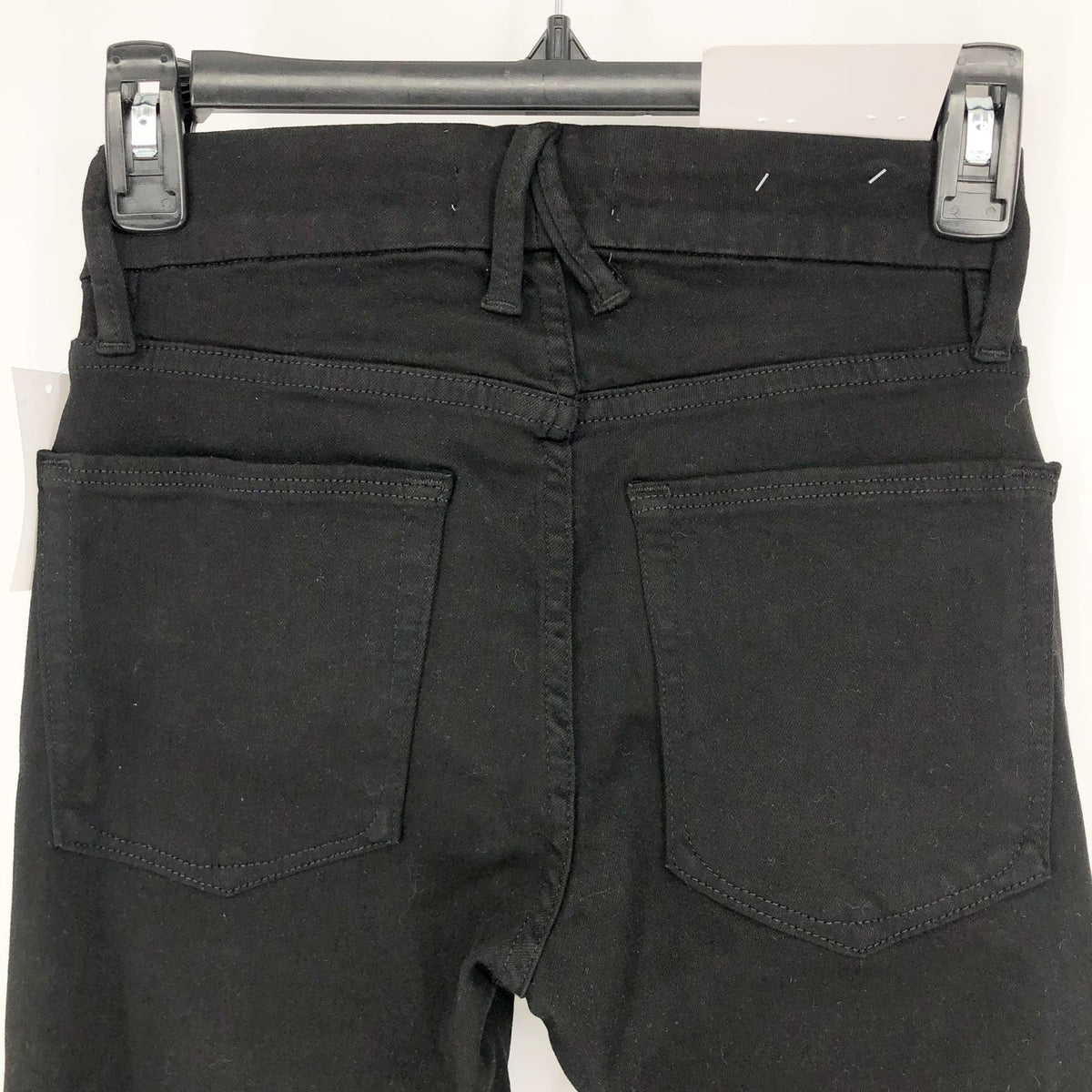 GOOD AMERICAN Womens Good Legs Jeans US 2 26x33 Black Stretch High Skinny NWT