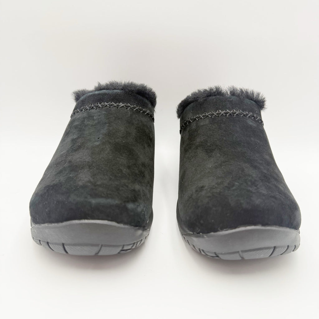 Merrell Womens Encore Ice 4 Clogs Size 9.5 EU 40.5 Black Suede Slip On NIB
