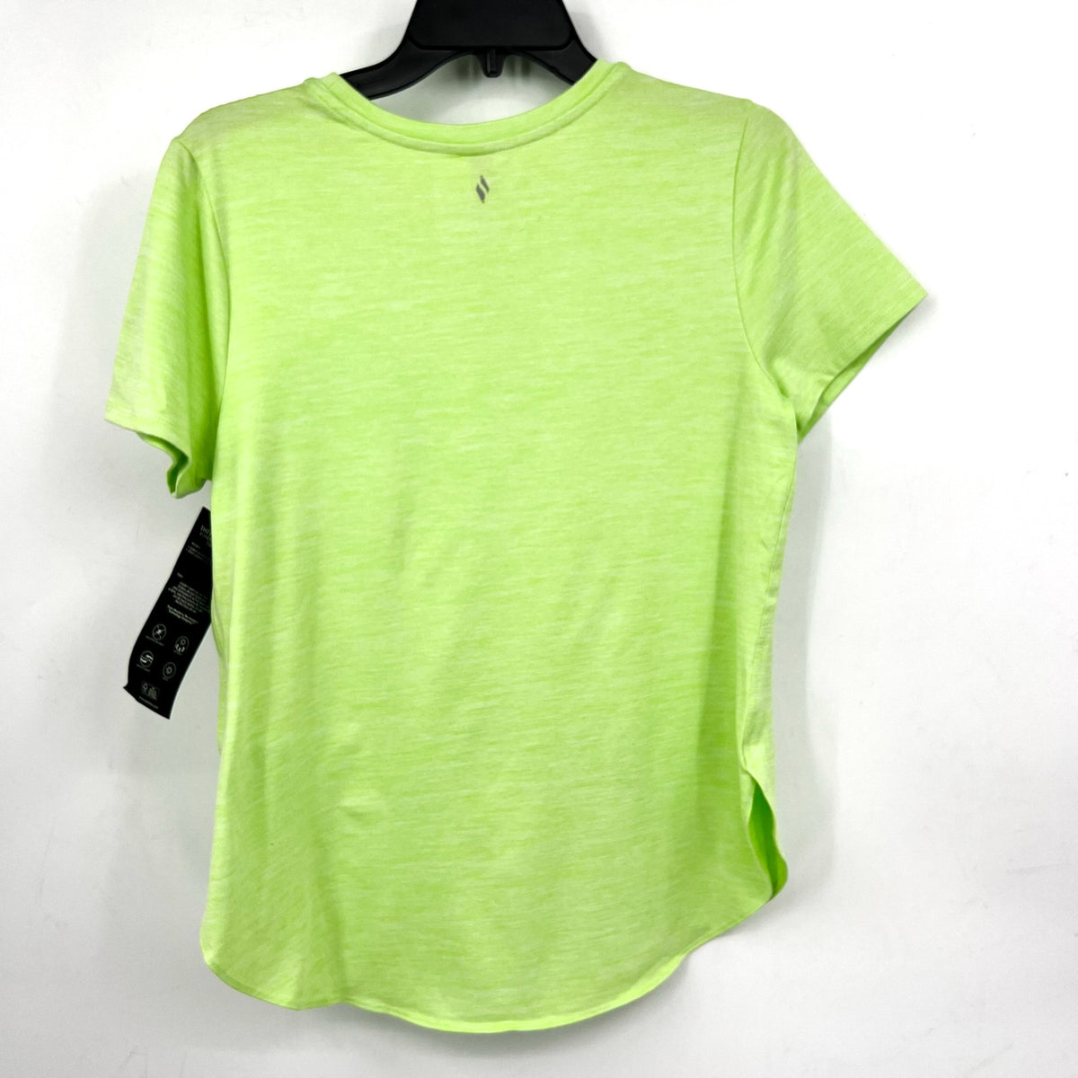 SKECHERS Women's GO DRI Swift Tunic Tee Medium Lime Green Short Sleeve NWT