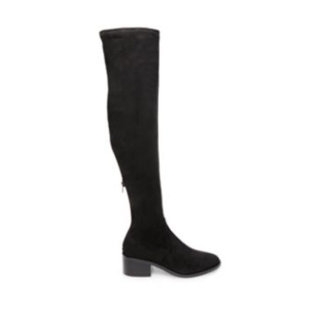 Steve Madden Women's Georgette Over the Knee Boots Size 8 Black Pull On NIB