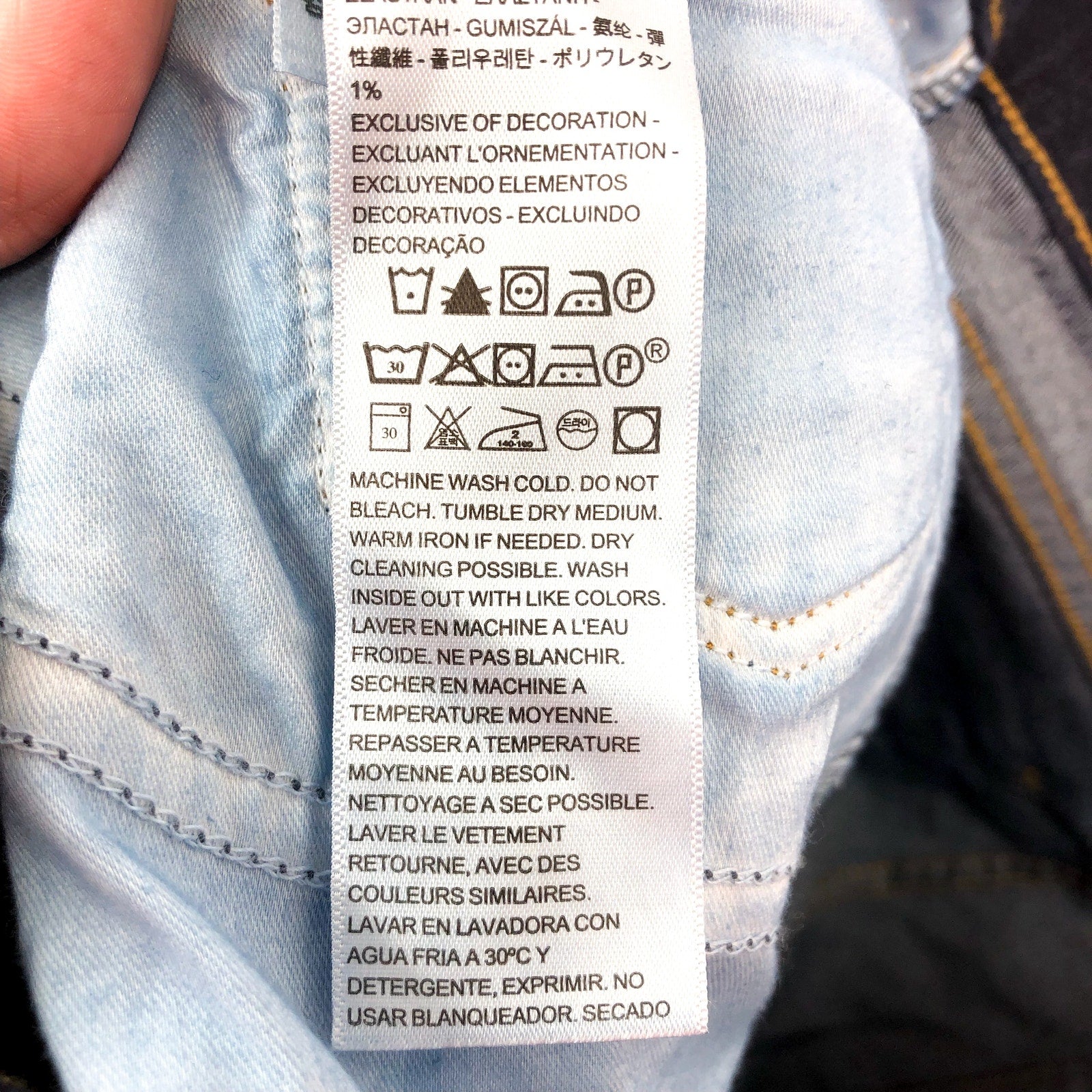 LEVI'S Women's 311 Shaping Skinny Jeans 33x28 US 16 Blue Darkest Sky NWT 1962600
