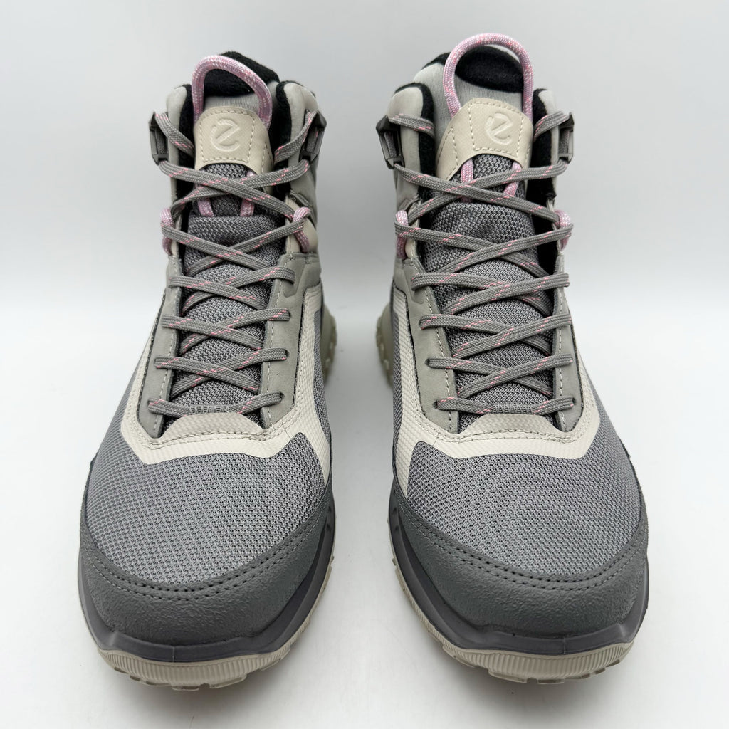 ECCO Womens Ultra Terrain Mid Warm Hiking Boots EU 37 US 6-6.5 Grey WP NIB