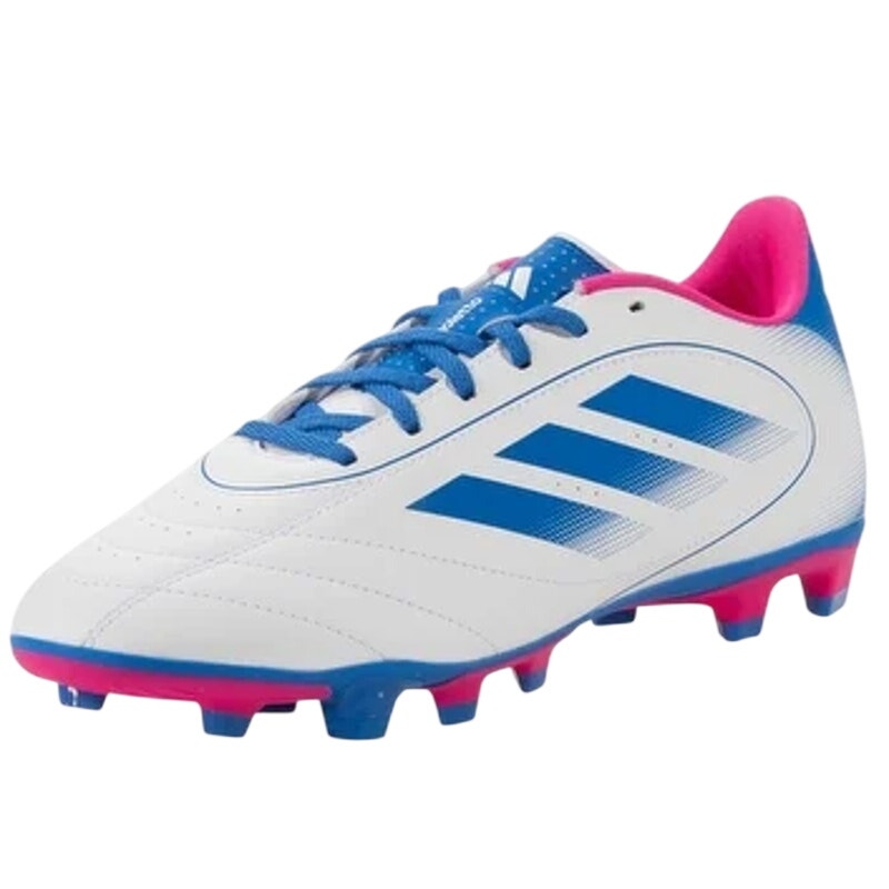 Adidas Goletto IX FG/MG Soccer Cleats Womens 10.5 Men 9.5 White Blue Pink NIB