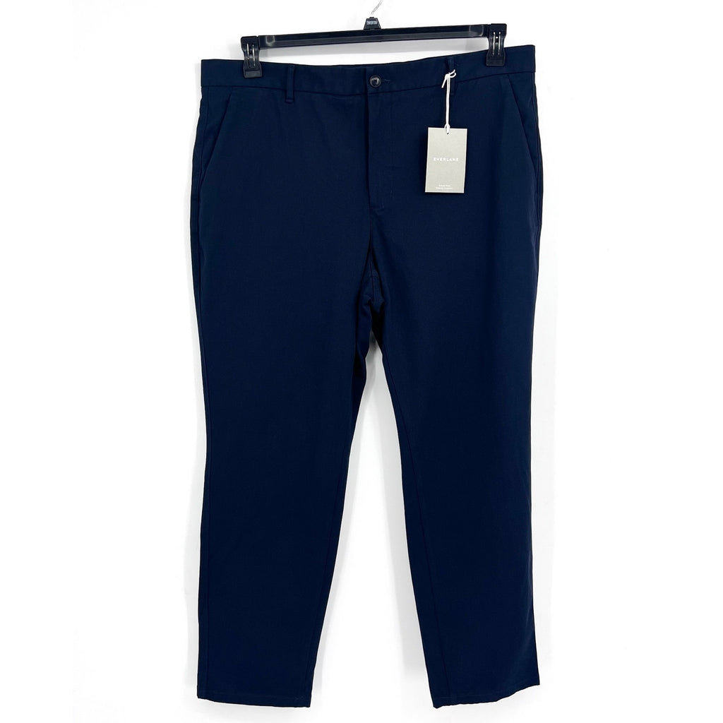 EVERLANE UNIFORM Men's The Performance Chino 40x30 Navy Blue Pants NWT