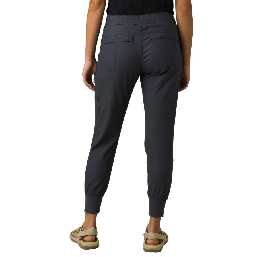 PRANA Women's Halle Jogger II Size 8 Grey Coal Hiking Lightweight Stretch NWT