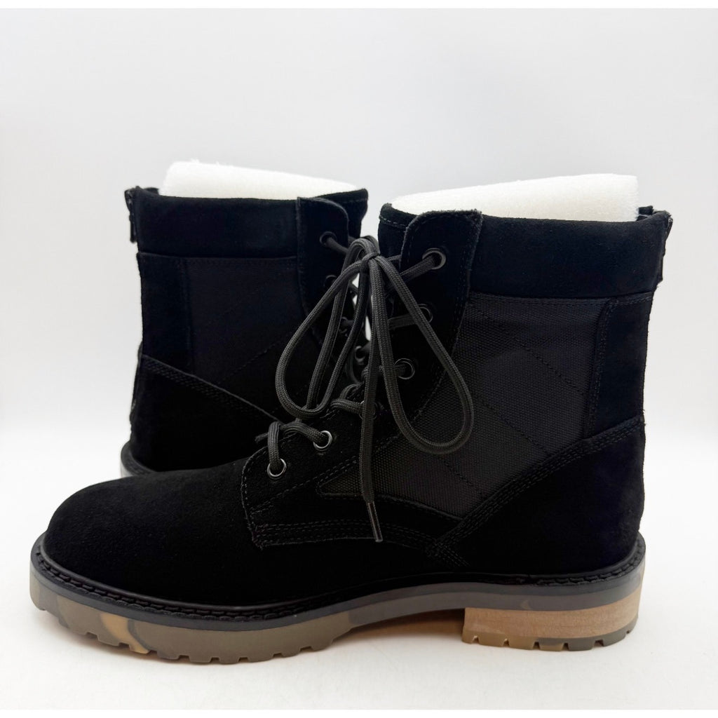 Saint Morta Mens Legion Ankle Combat Boots Size 8 EU 42 Black Suede NIB