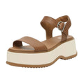Sorel Womens Dayspring Platform Sandals US 10 EU 41 Brown Leather NWOB