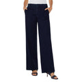 LIVERPOOL Womens Kelsey Wide Leg Trouser Jeans Size 12 Dark Blue Indigo NWT