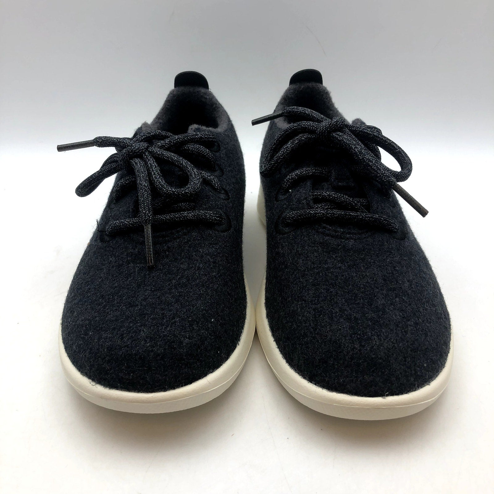 AllBirds Women's Tuke Jo Casual Sneakers Size 6 Black Merino Wool Runners NIB