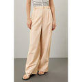 MADEWELL Women's The Harlow Pants Size 6 Tan Harvest Moon Wide Leg NG521 NWT