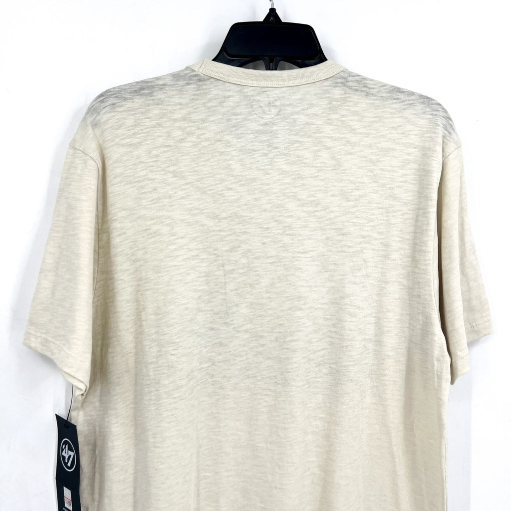 47 BRAND University of Mississippi Bottom Line Scrum T-shirt Medium Khaki NWT