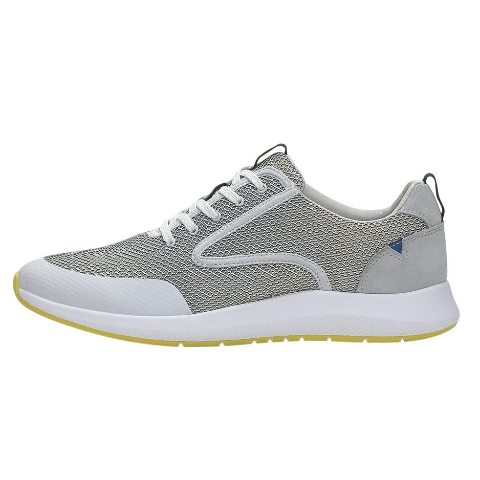 Vince Camuto Mens Emmitt Mesh Sneaker US 9 M EU 42 White Lace-Up Closure NIB