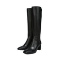 Naturalizer Womens Axel Knee High Boots US 9 M Black Leather Waterproof NWOB