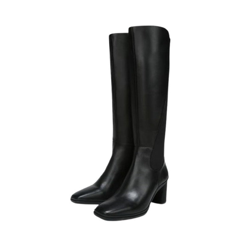 Naturalizer Womens Axel Knee High Boots US 9 M Black Leather Waterproof NWOB