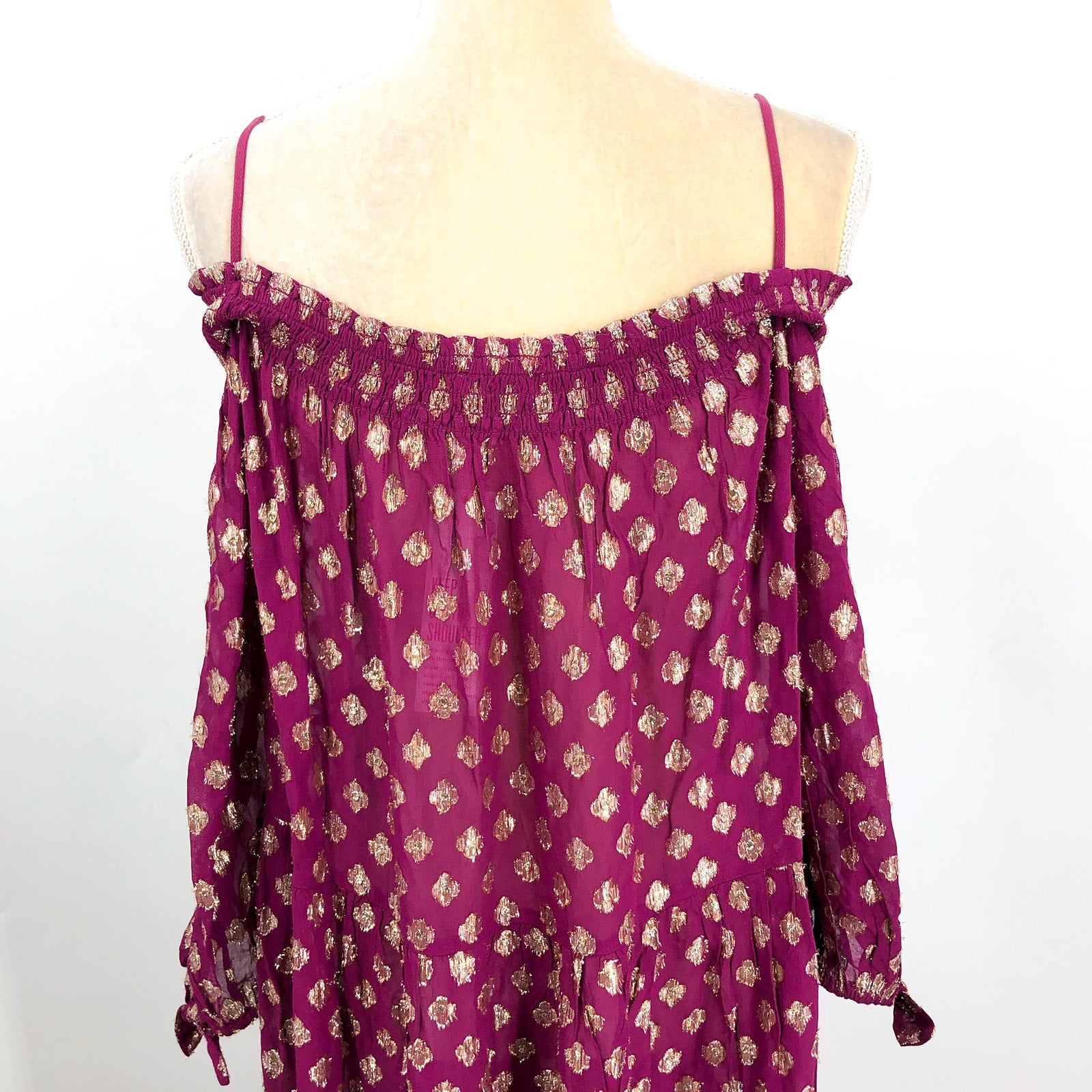 LILLY PULITZER Womens Dayla Maxi Cover-Up Dress XL Dark Red Cherry Gold NWT