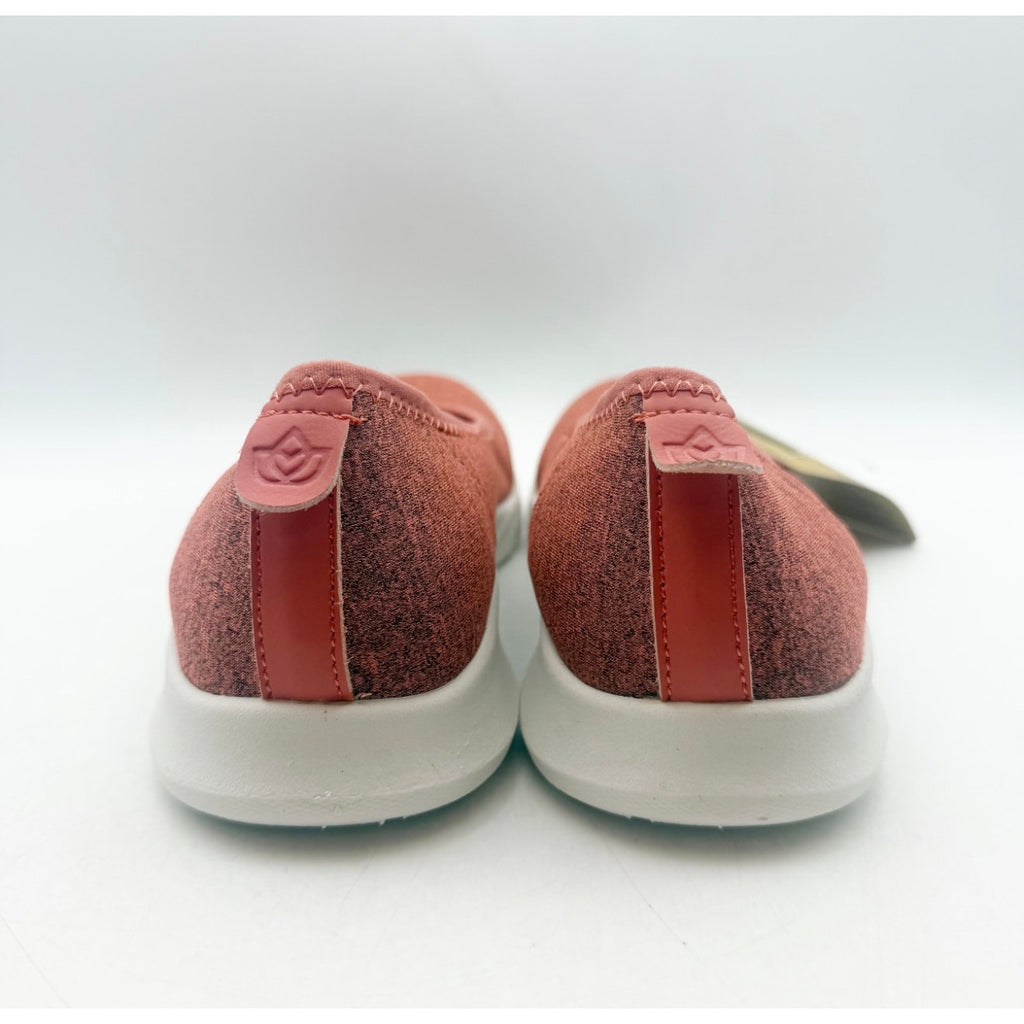 Spenco Womens Daily Stretch Jersey Slip-On Shoes Size 8 Red Terracotta NIB