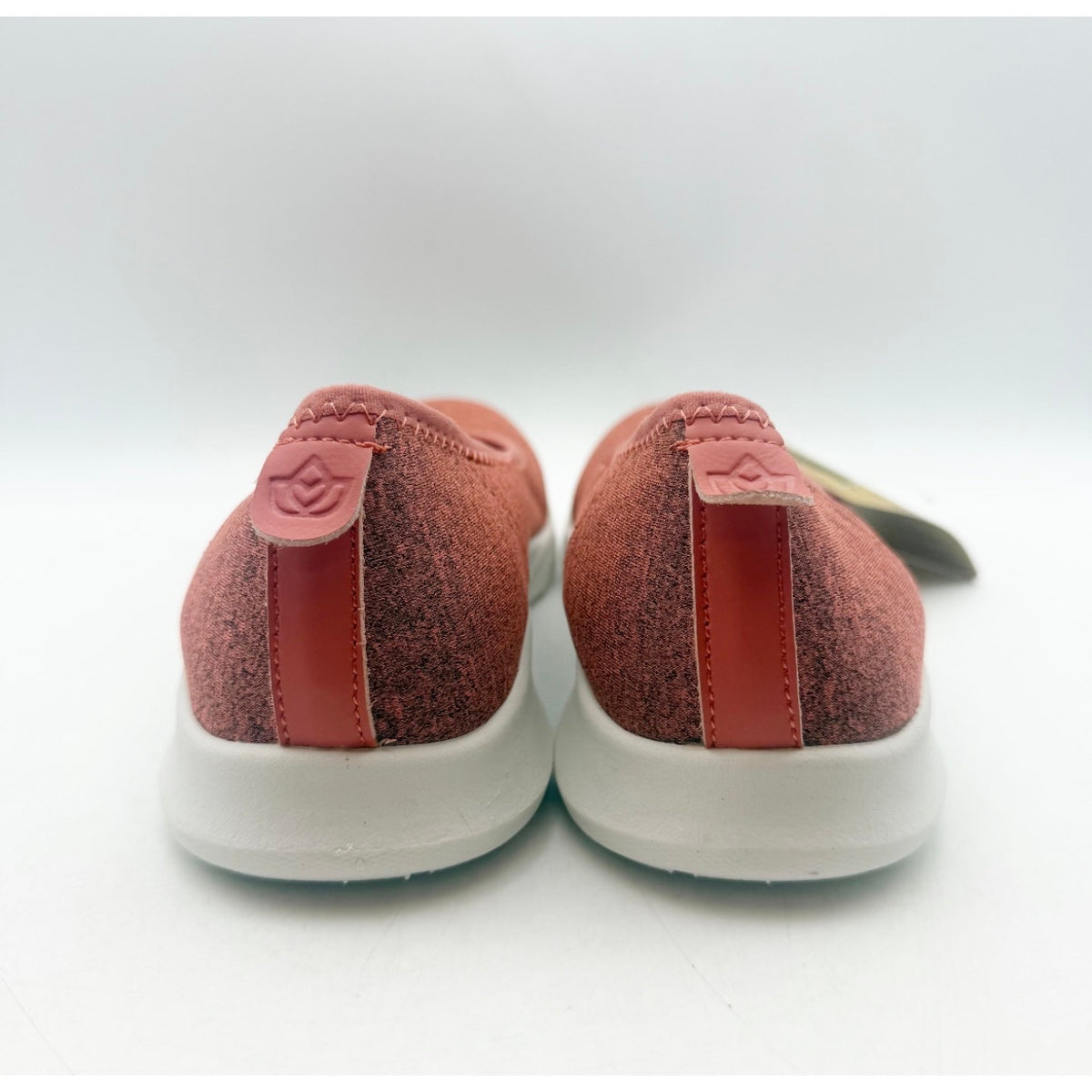 Spenco Womens Daily Stretch Jersey Slip-On Shoes Size 8 Red Terracotta NIB