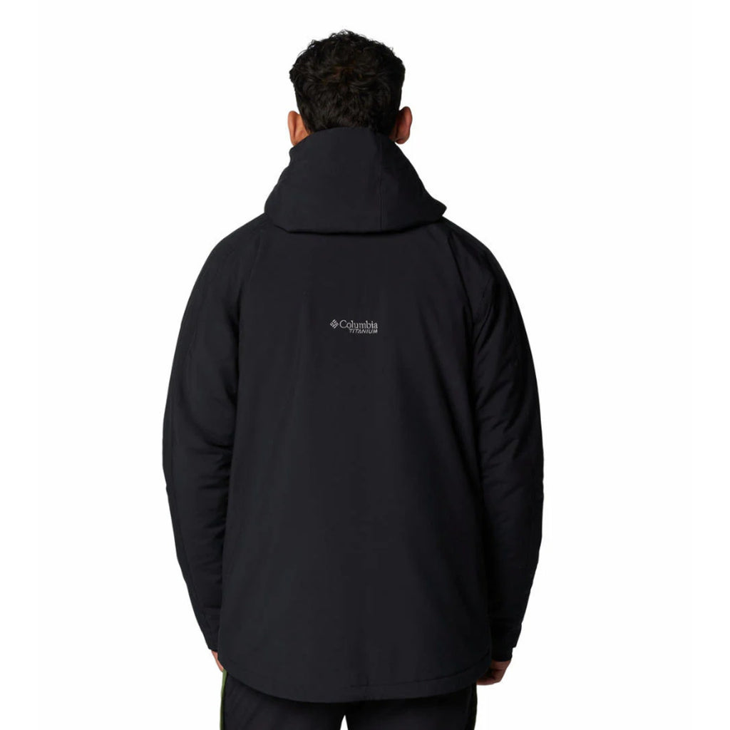 Columbia Mens Highland Summit II Jacket Small Black Waterproof Winter Coat NWT