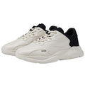 HUGO Mens Leon Casual Sneakers Size 12 EU 45 Light Grey White Hugo Boss NIB